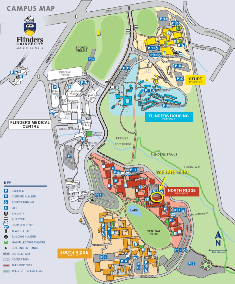 Campus Map - FACCL large - Melanie Takarangi Lab